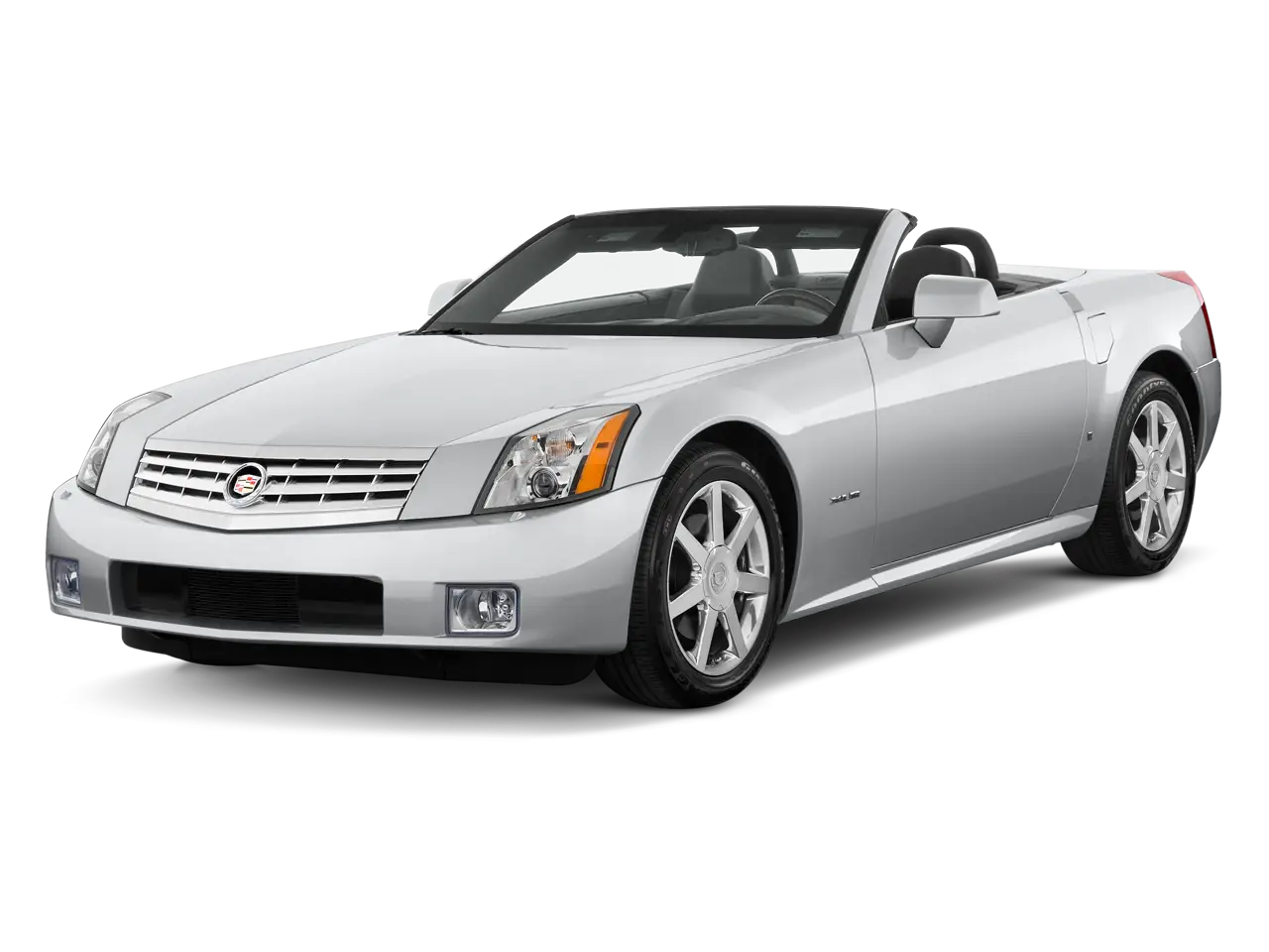 Silver Convertible Luxury Car