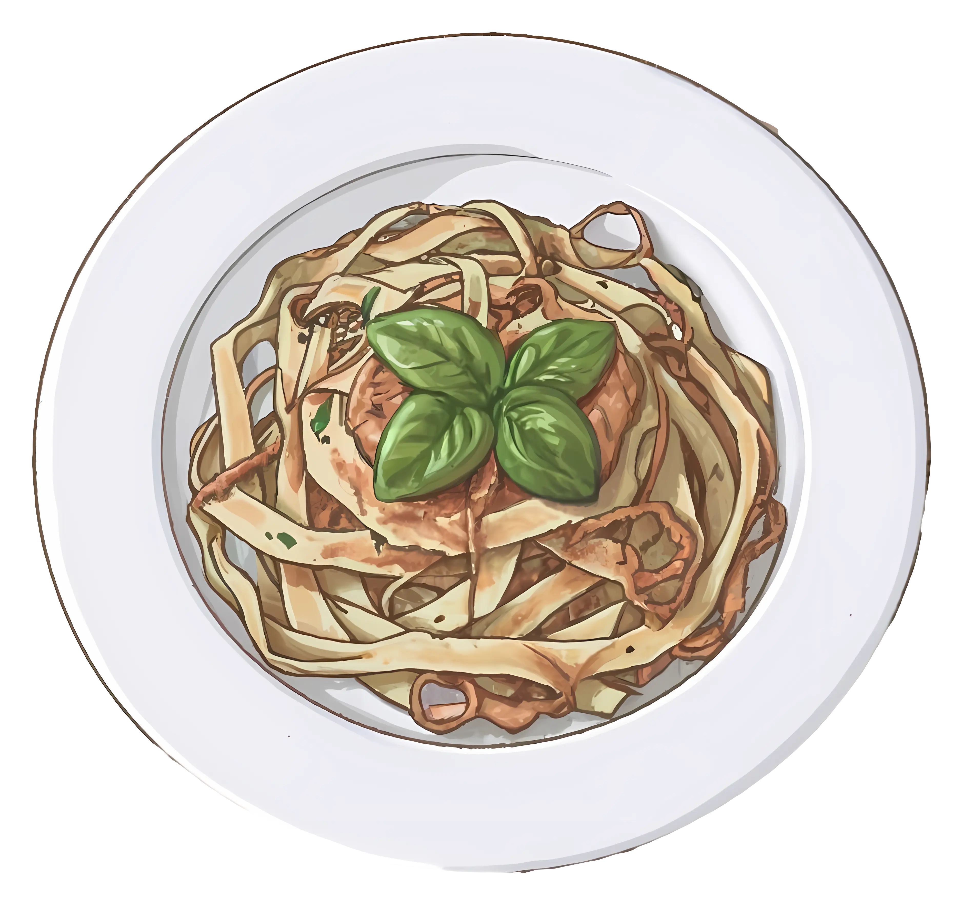 Pasta Dish with Basil