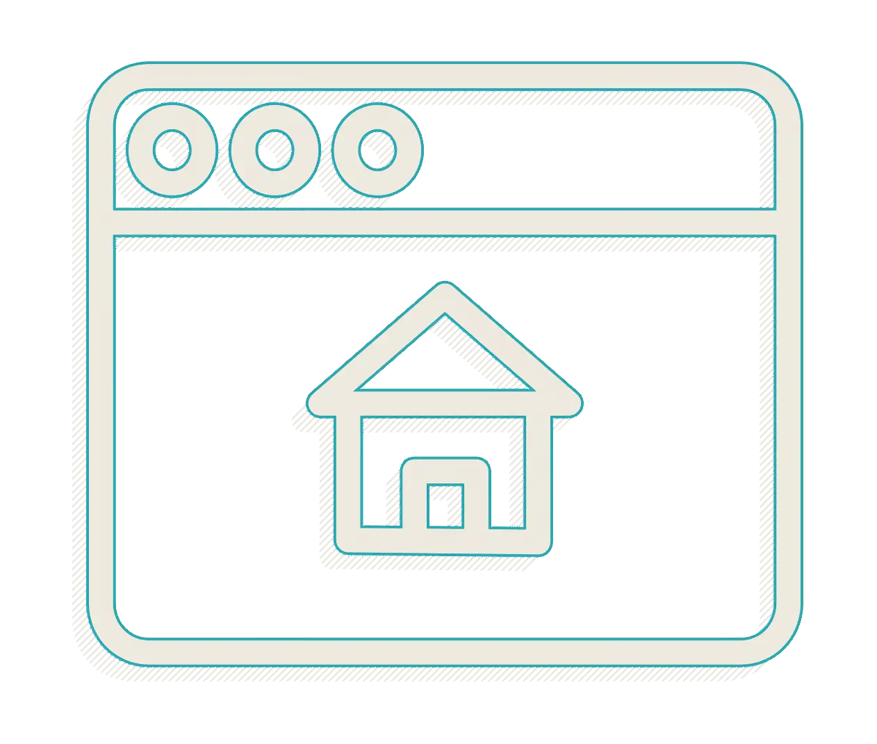 Webpage with Home Icon for User Navigation