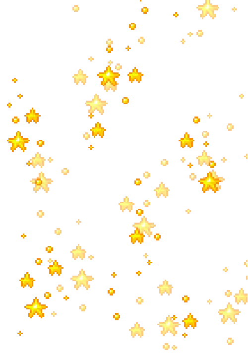 Golden Stars Glittering Background