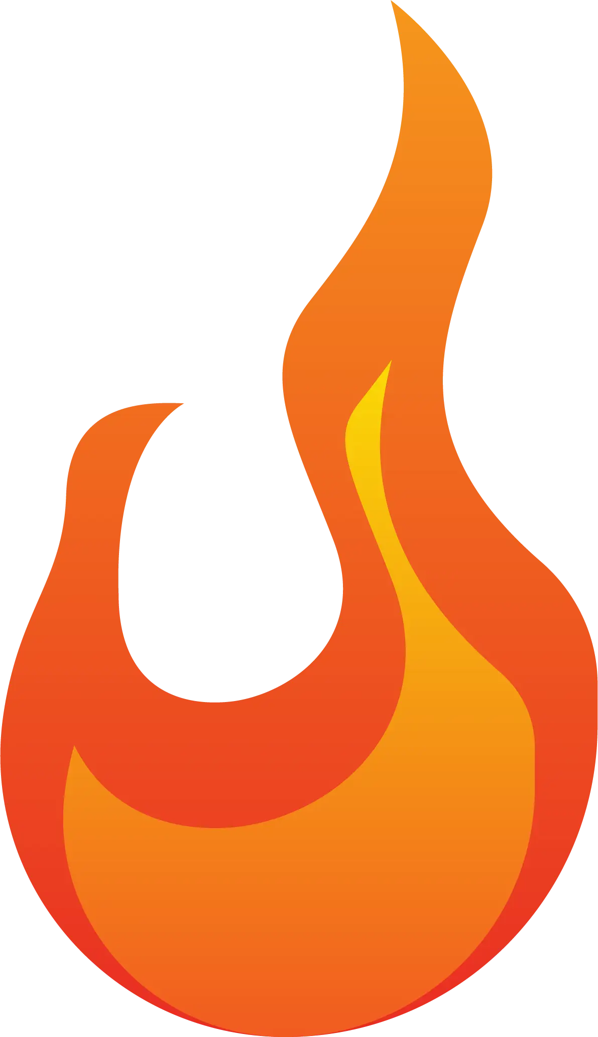 Flame Icon Illustration