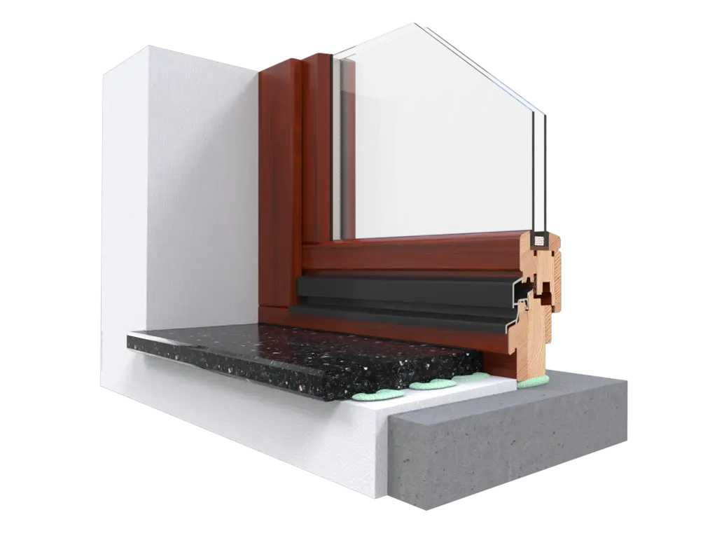 Detailed Window Cross-Section