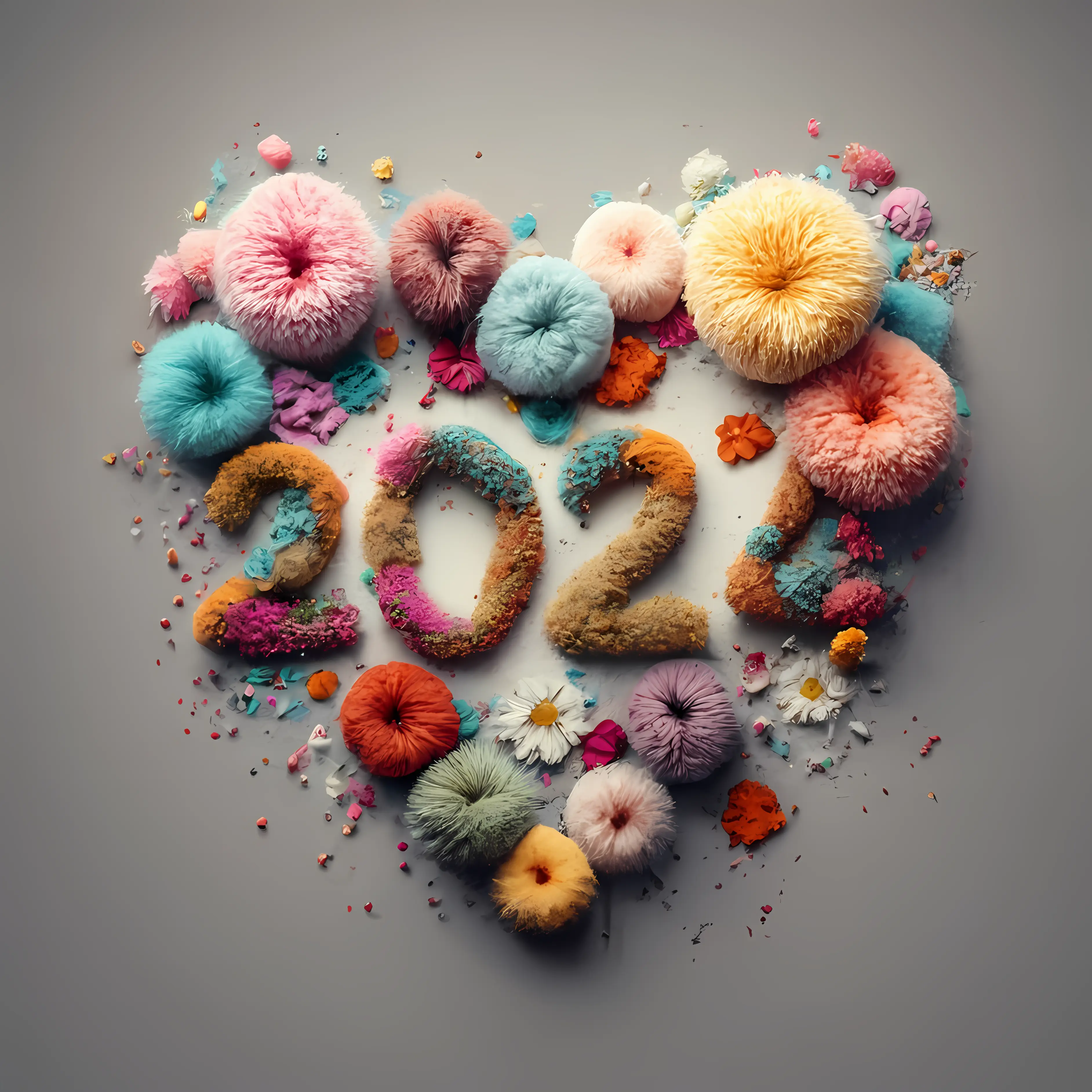 2024 Floral Heart Design