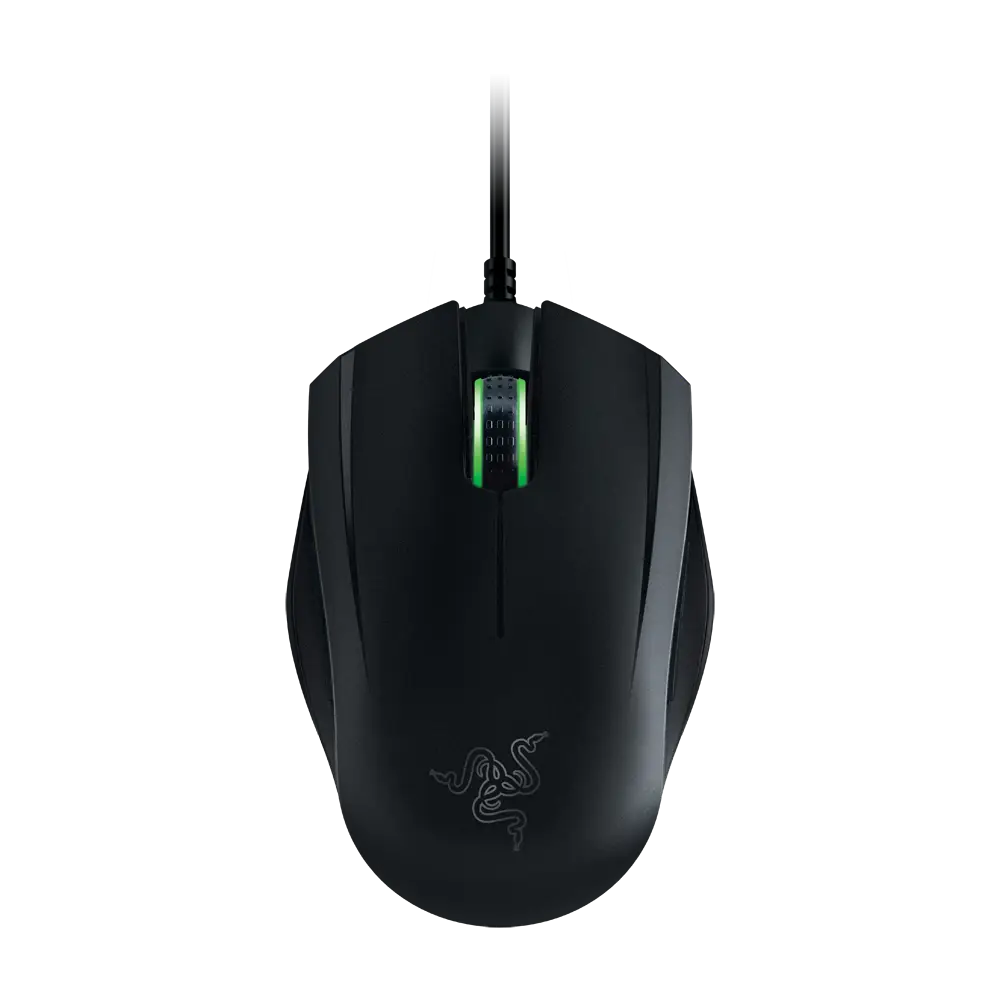 Black Computer Mouse for Gaming or Office Use