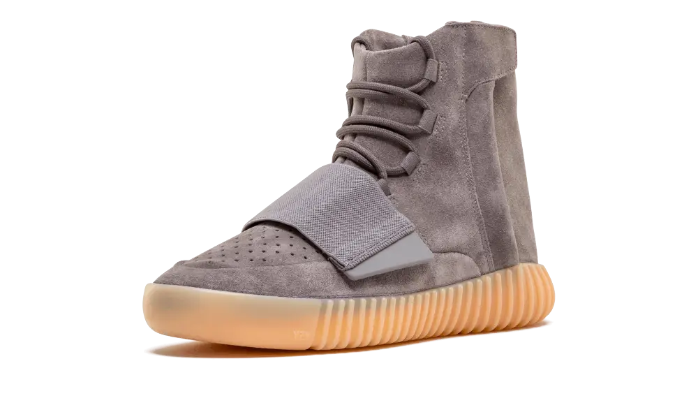 Stylish Gray High-Top Shoe