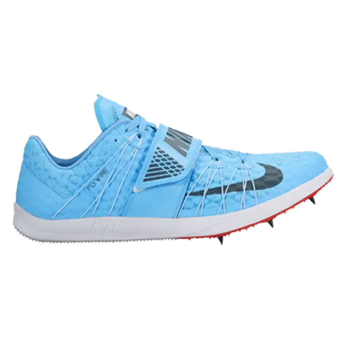 Blue Nike Running Shoe with Spikes