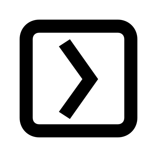 Black Square with Right Arrow