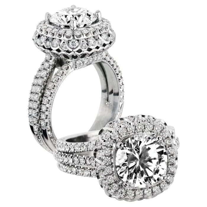 Diamond Engagement and Wedding Rings