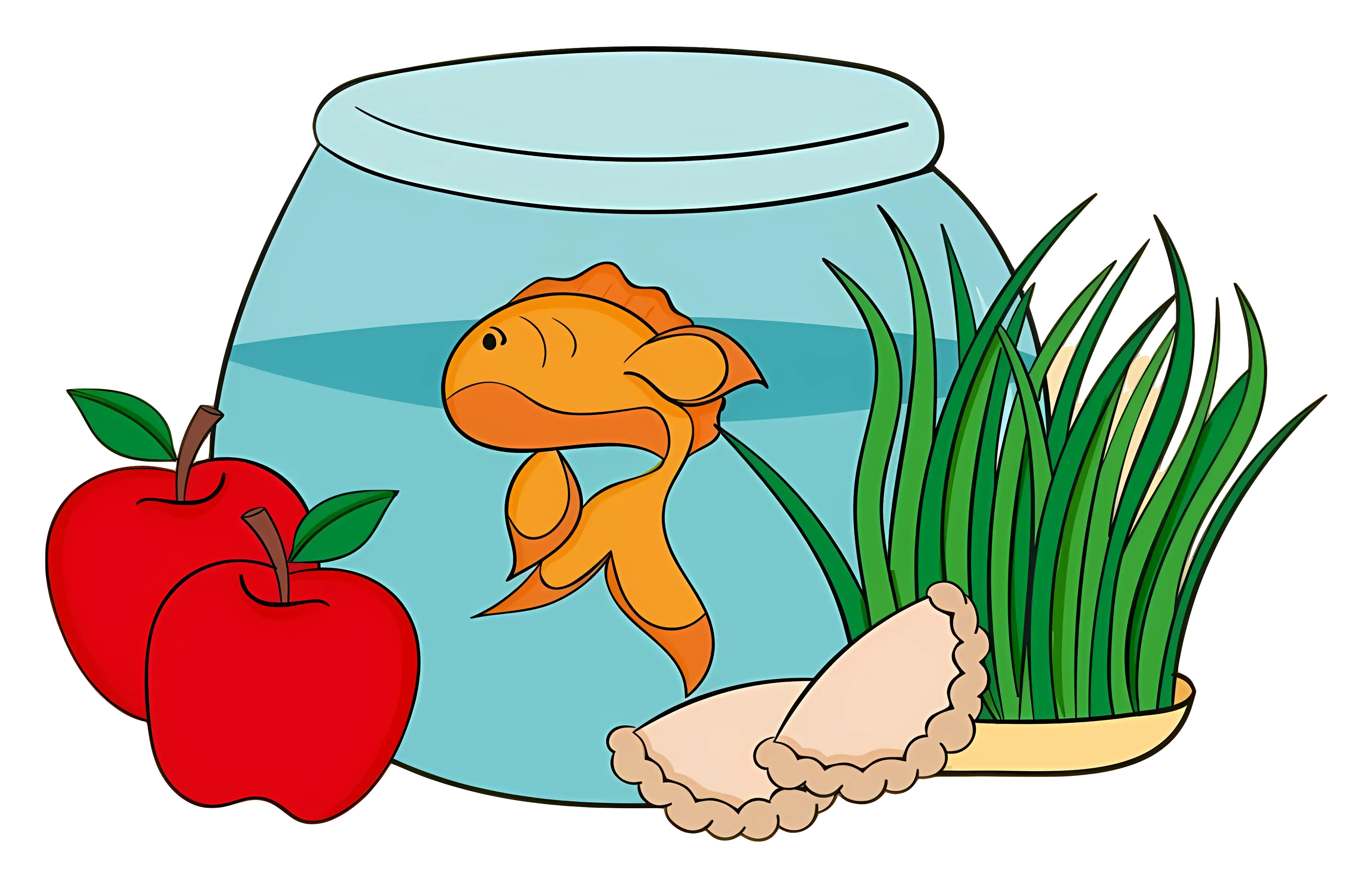 Goldfish in Fishbowl