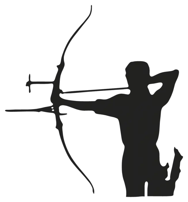 Silhouette of an Archer