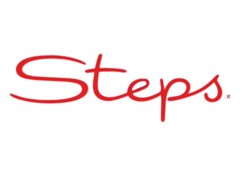 Steps Logo in Red