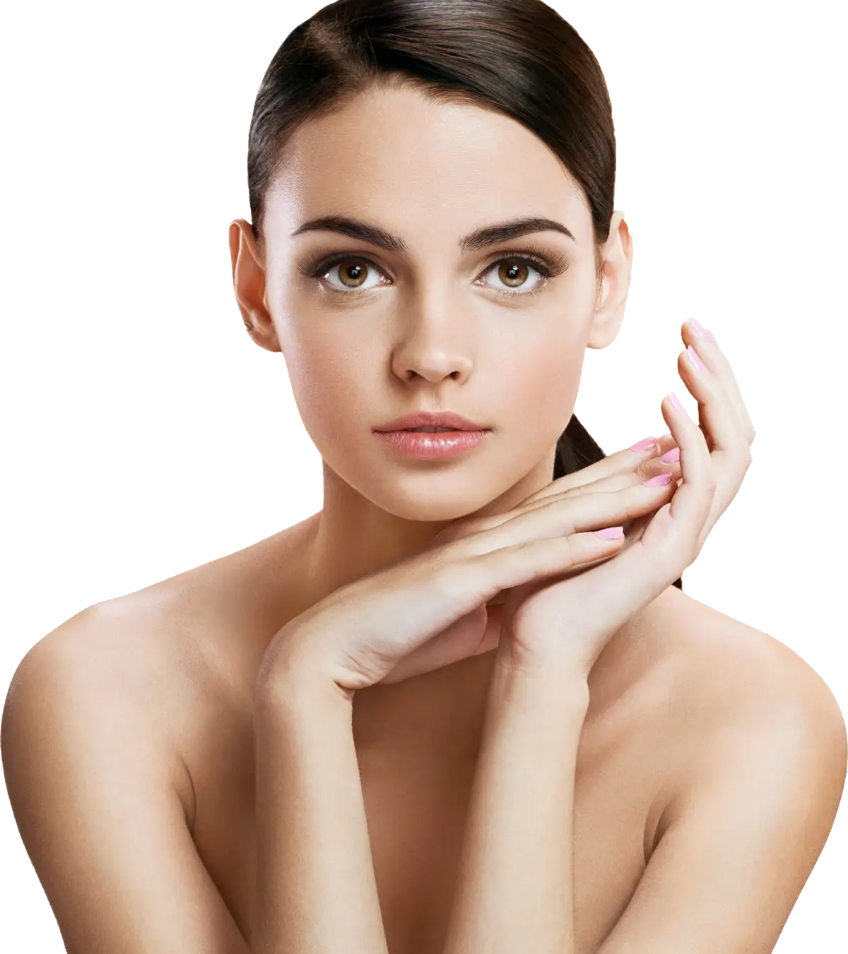 Elegant Portrait of a Woman with Natural Beauty