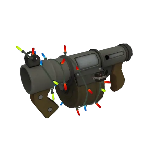Rocket Launcher with Decorations