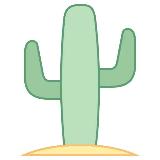 Cartoon Cactus Illustration