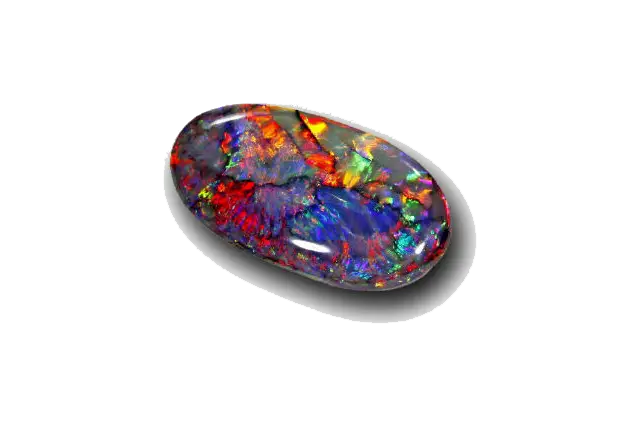 Vibrant Multicolor Gemstone
