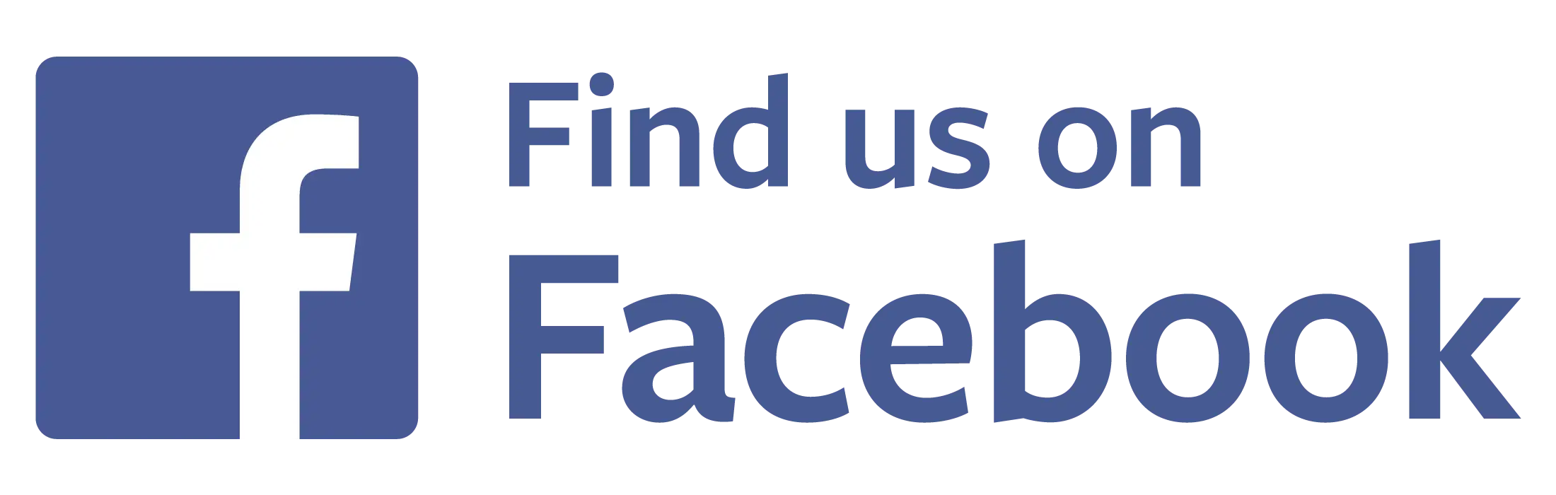 Find Us on Facebook Logo