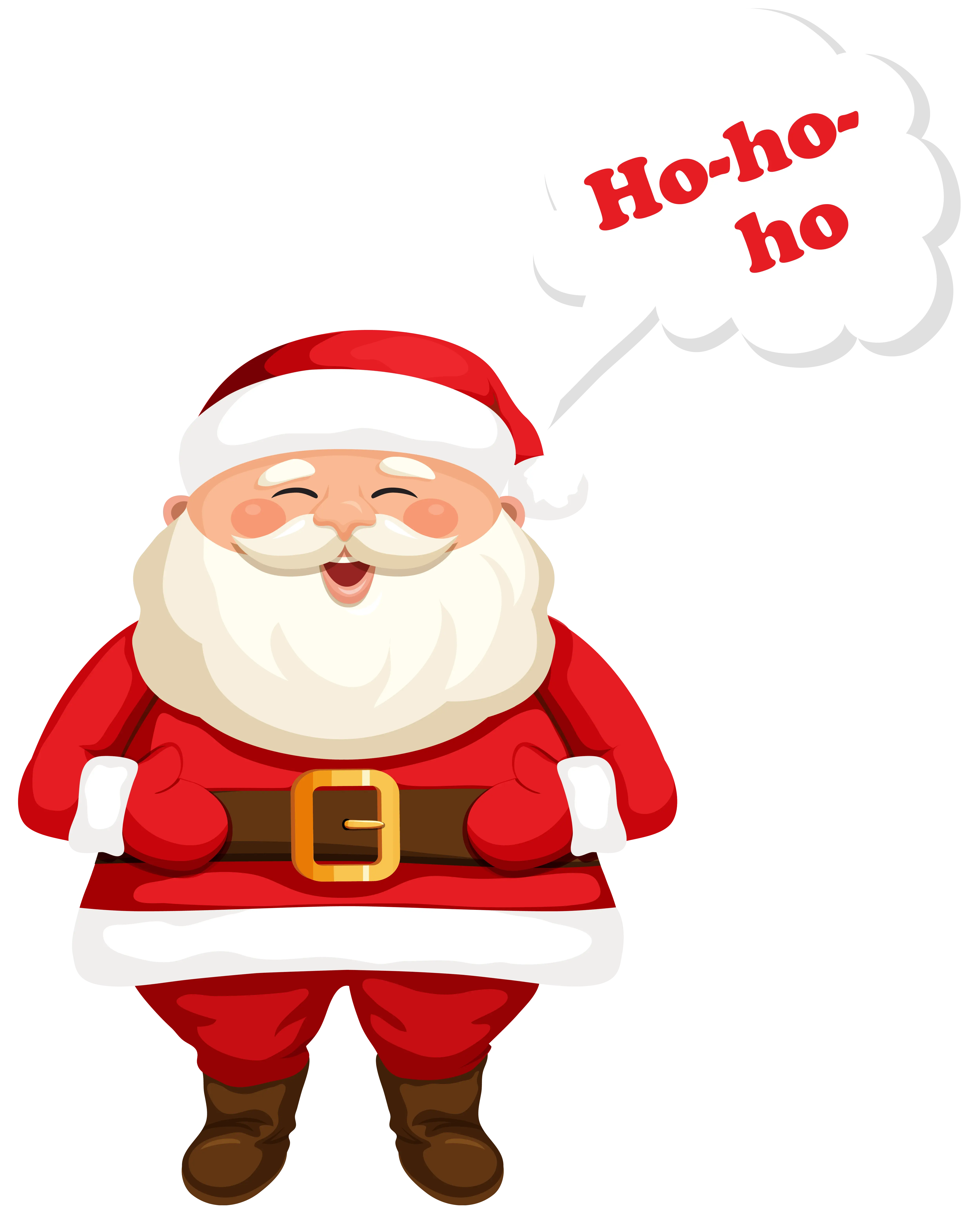Santa Claus Saying Ho-ho-ho