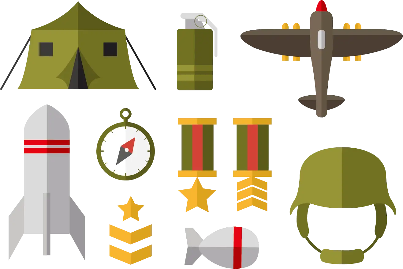 Collection of Military Items