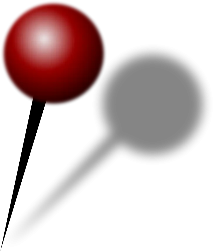 Red Pin and its Shadow Representation