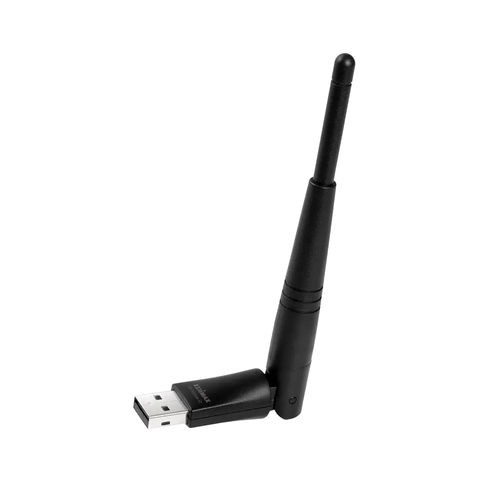 Black USB Wi-Fi Adapter with Antenna