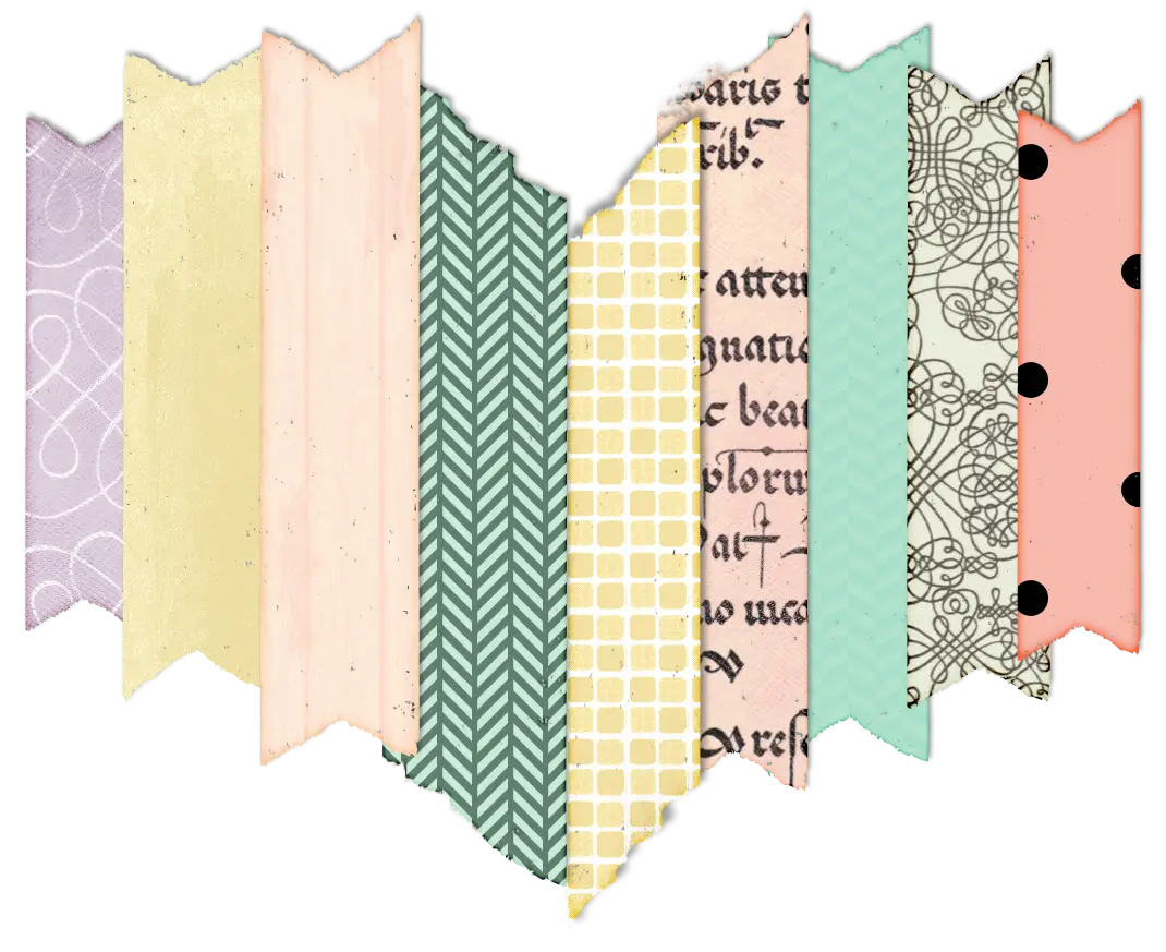 Colorful Paper Strips for Crafting