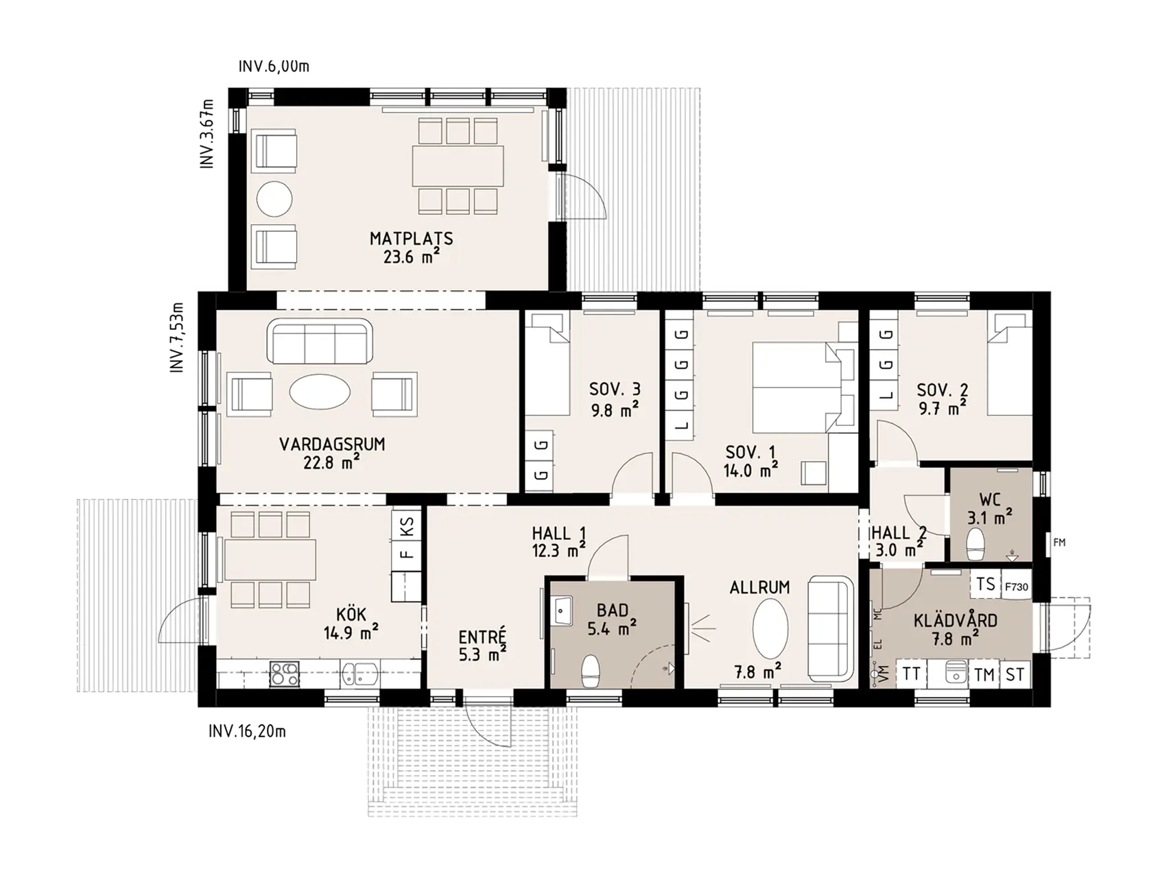 House Floor Plan Blueprint Drawing