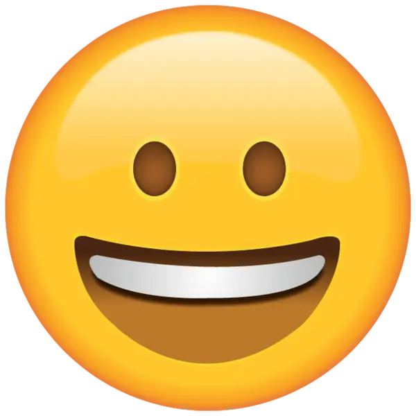 Smiling Yellow Emoji Icon