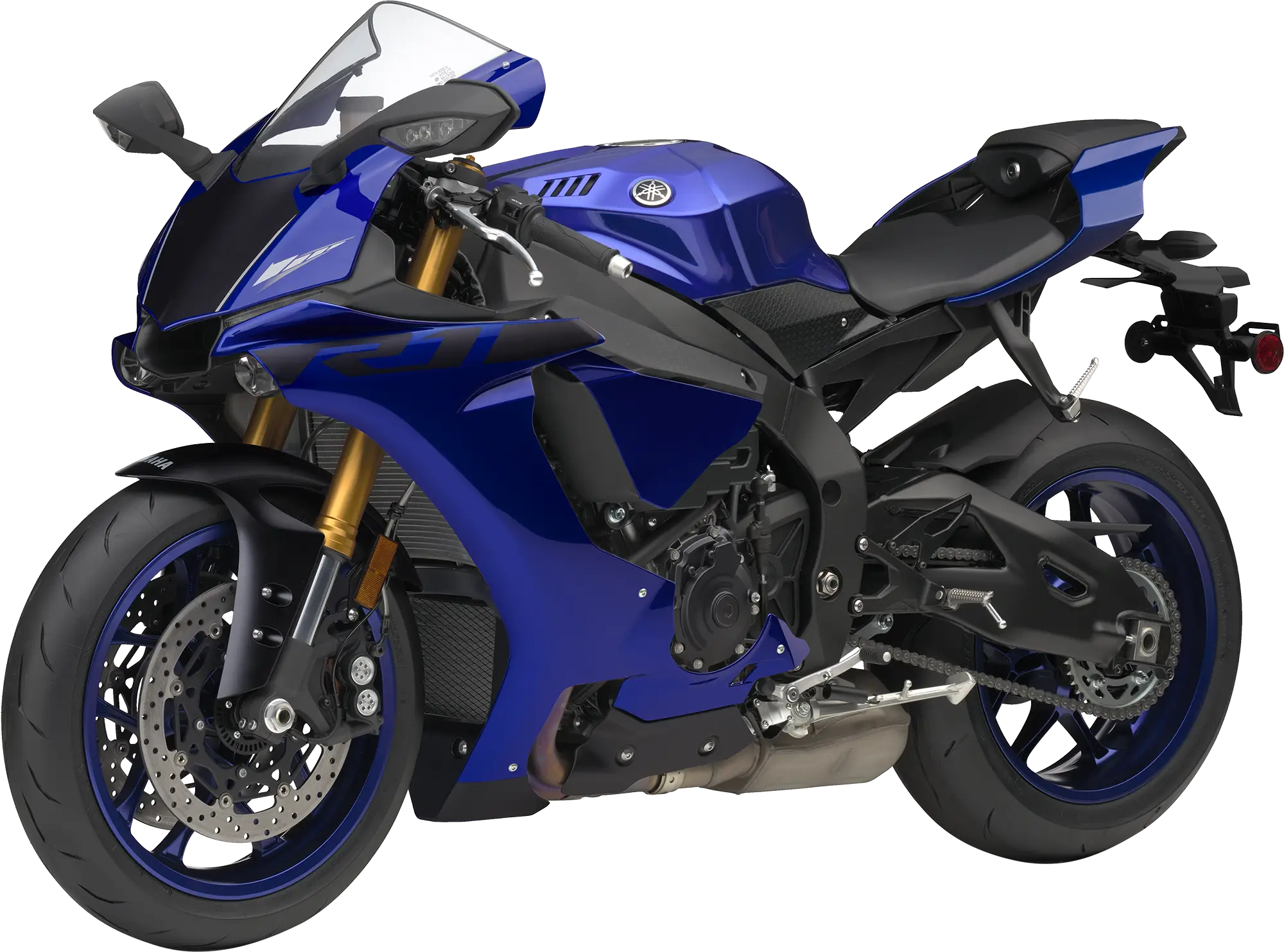 Blue Sport Motorcycle for High-Speed Rides
