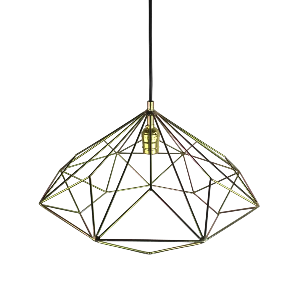 Geometric Pendant Lamp Design