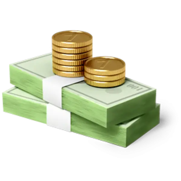 Money and Coins for Financial Concepts