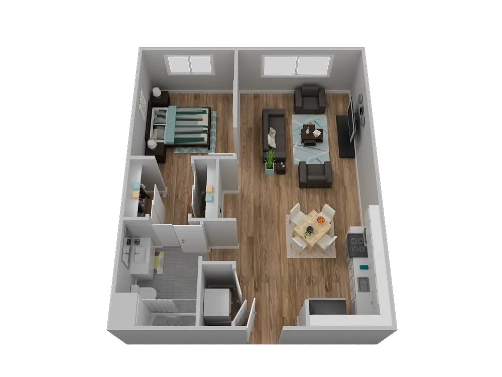 Apartment Floor Plan and Layout Design