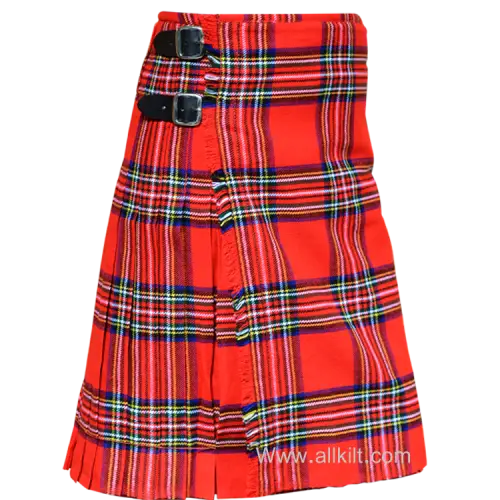 Traditional Red Tartan Kilt