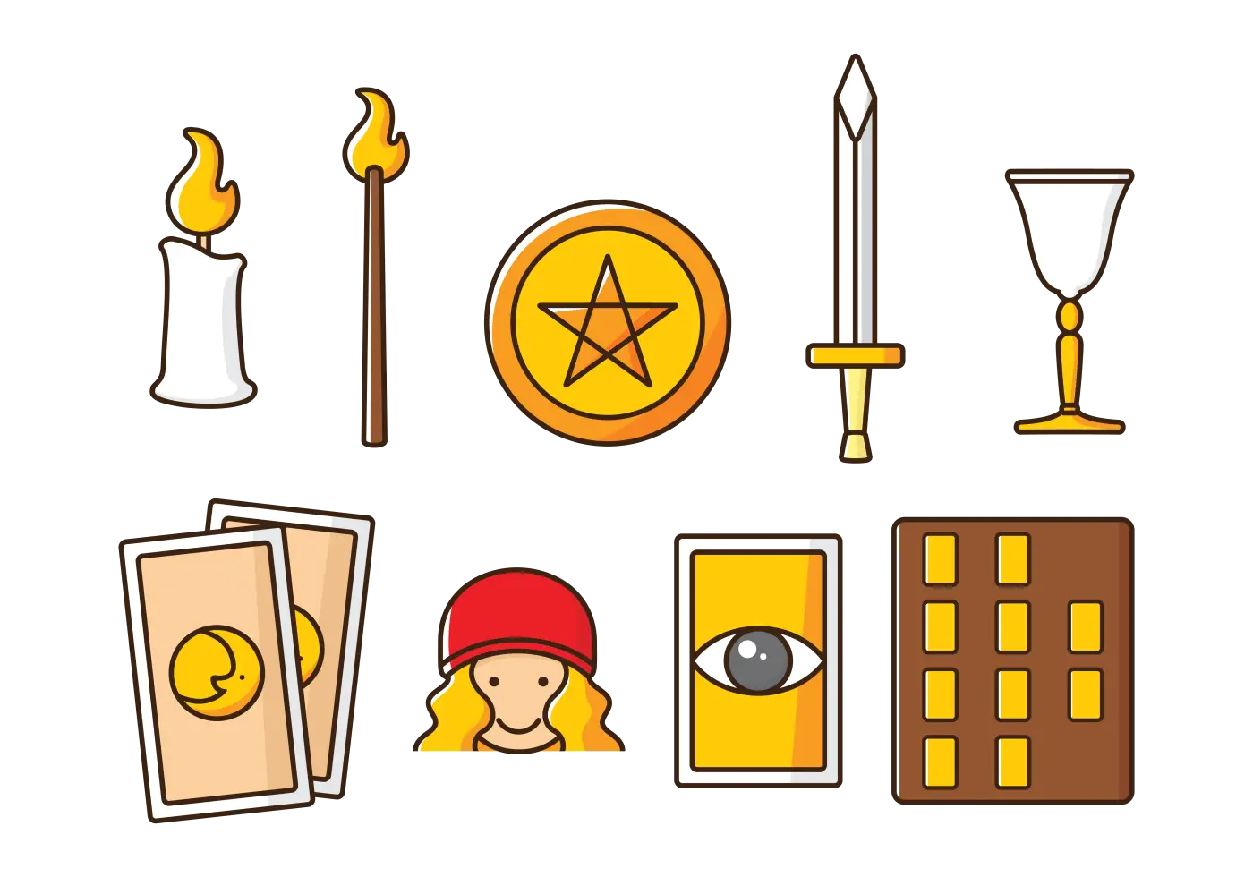 Tarot Symbols and Tools