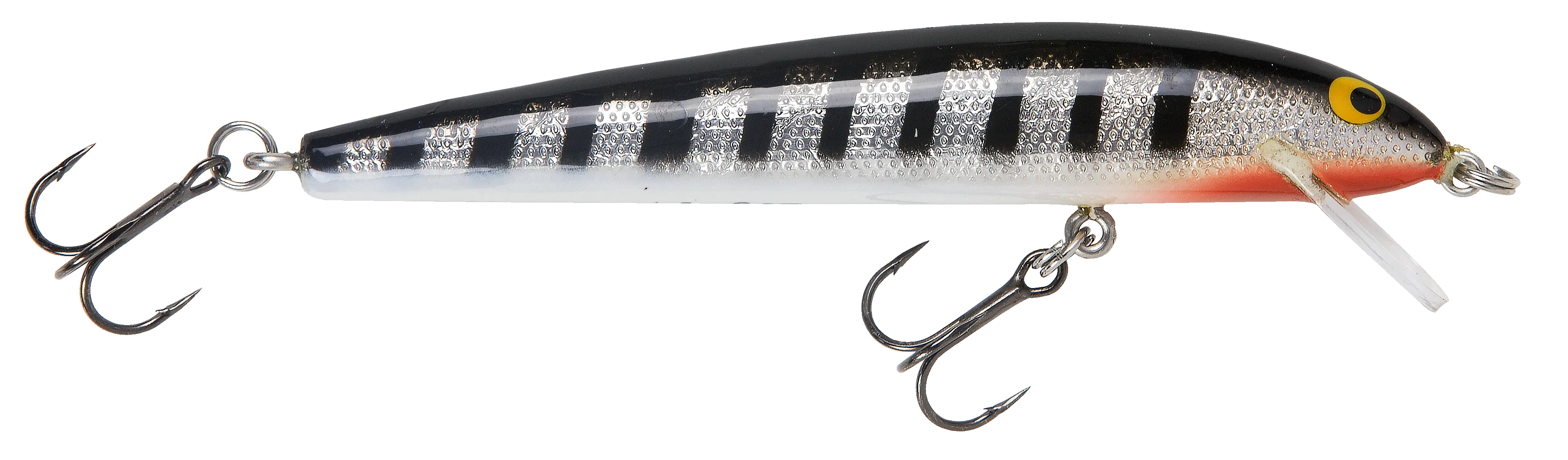 Striped Fishing Lure with Hooks