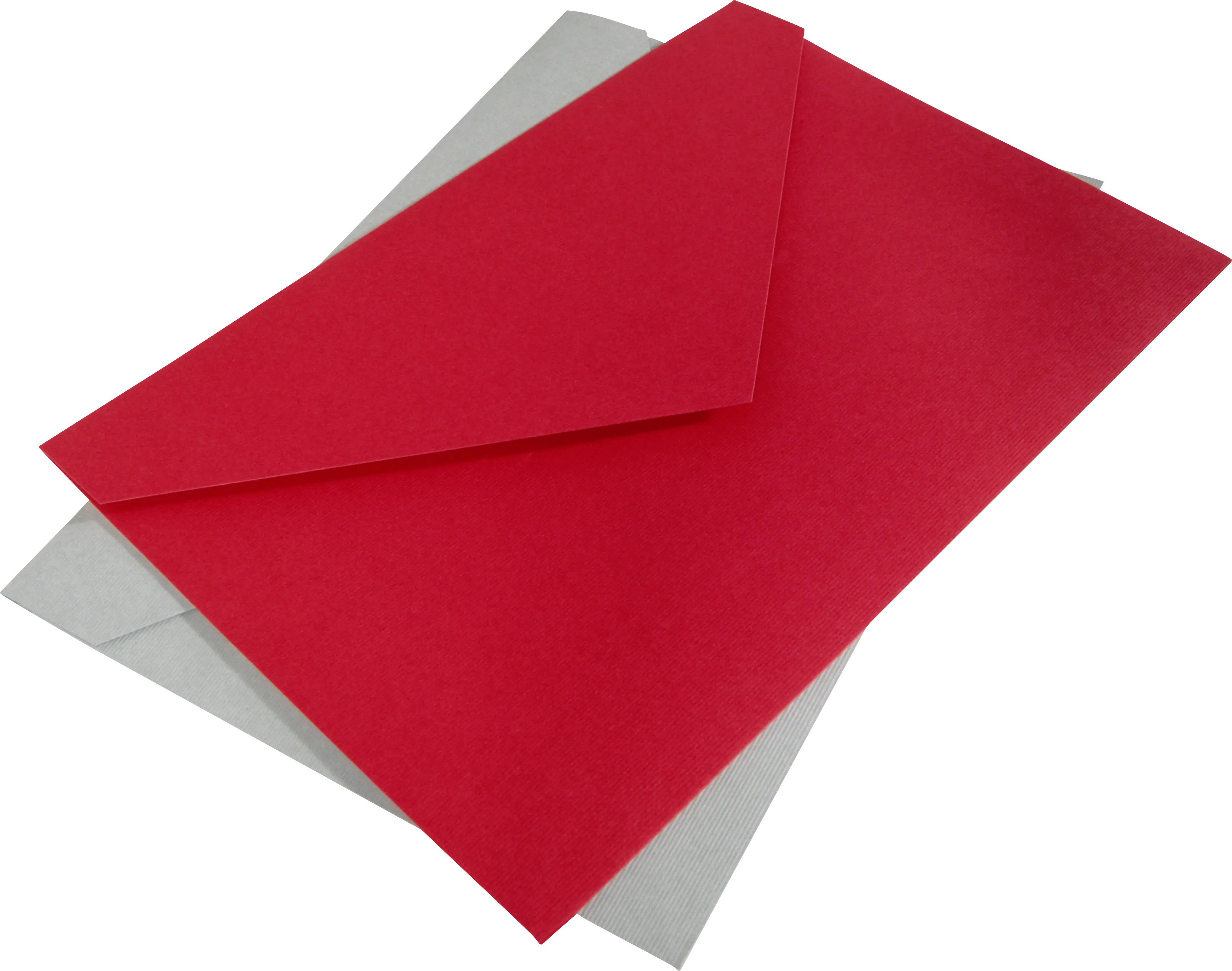 Red Envelope on a White Background