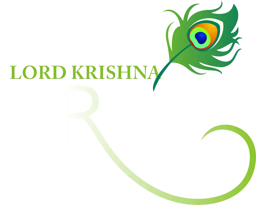 Peacock feather with text