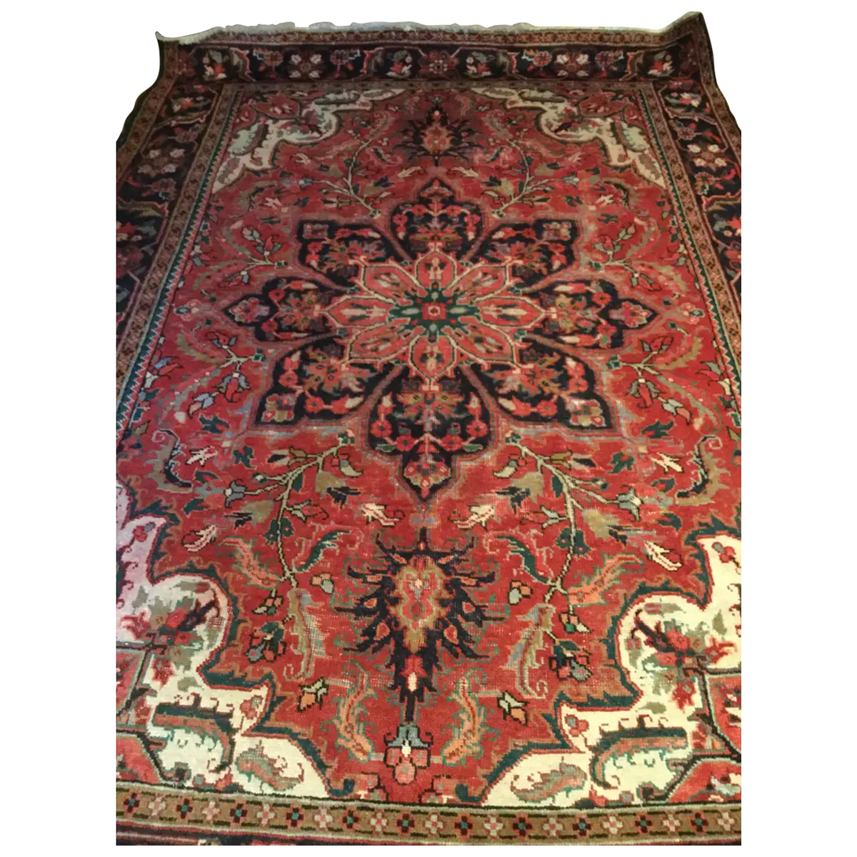 Intricate Red Persian Carpet for Home Decor