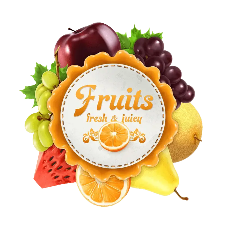 Fresh and Juicy Fruits