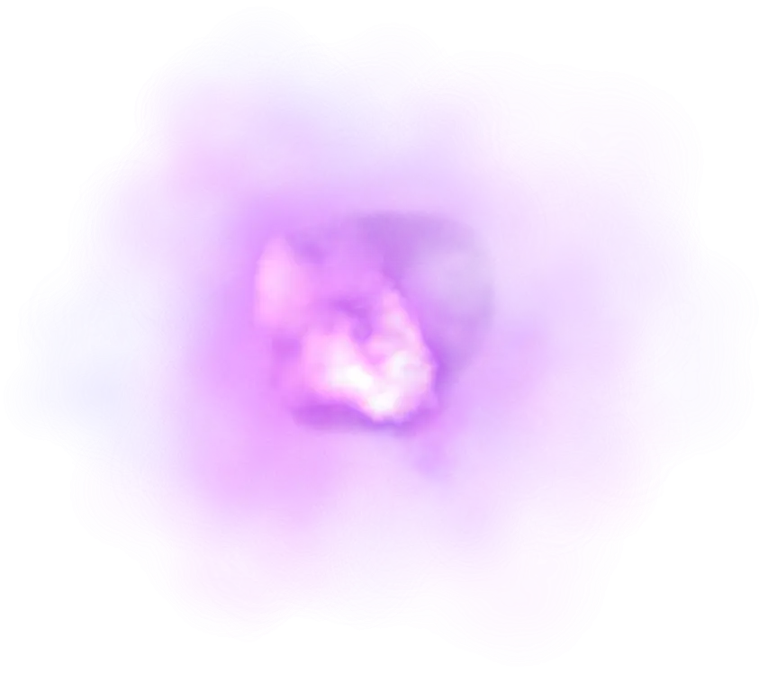 Purple Magical Energy Burst in Motion