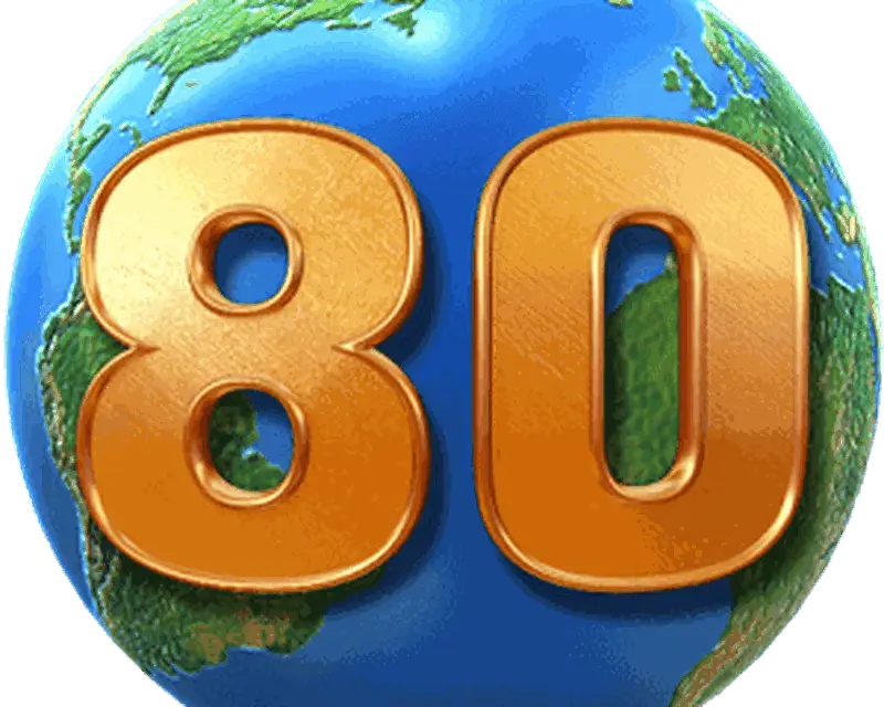 80 Globe Illustration for Celebration