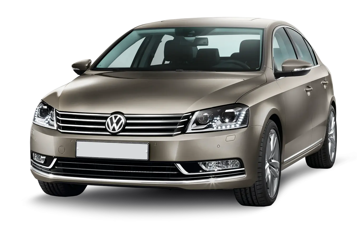 Volkswagen Sedan Car Front View