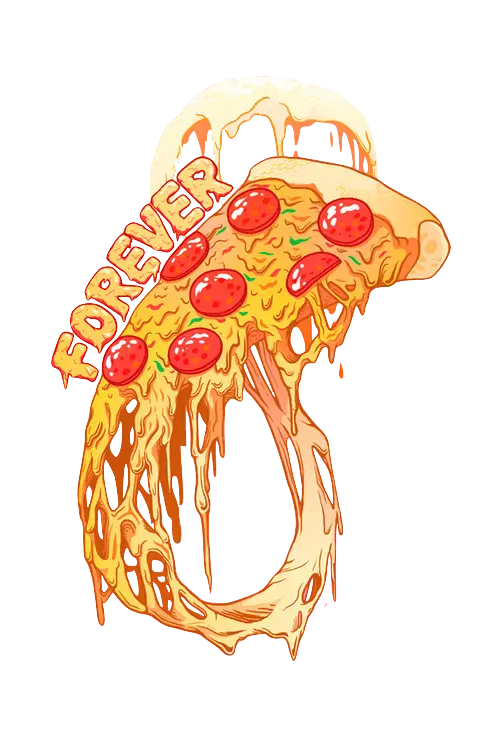 Forever Pizza Slice