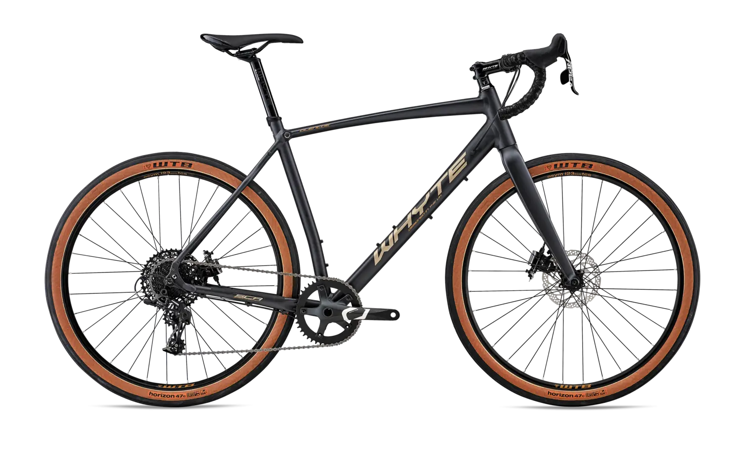 Modern Bicycle with Black Frame
