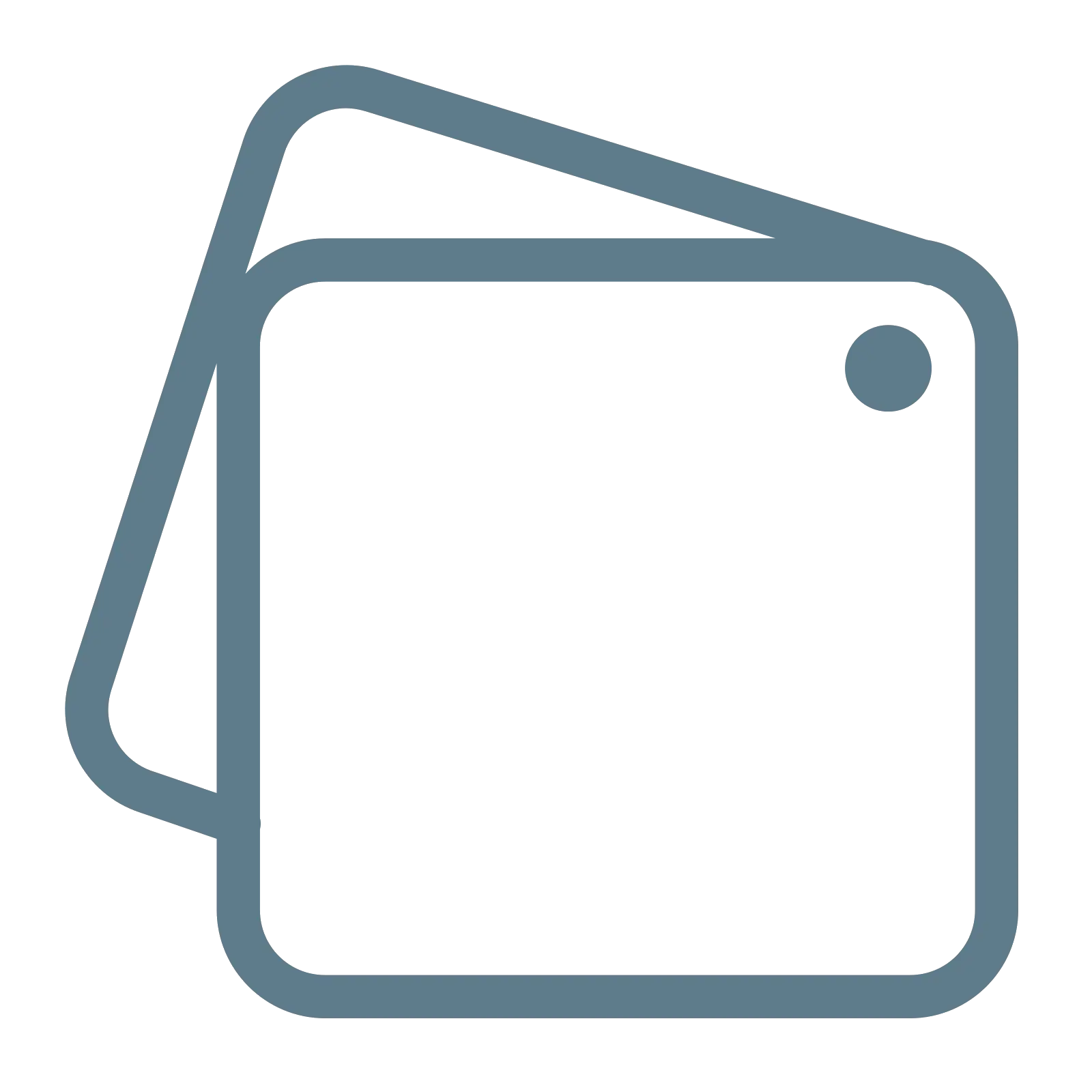 Minimalist Wallet Icon