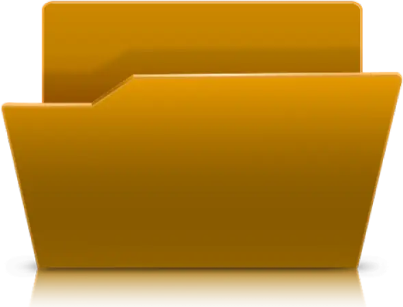 Orange File Folder for Organization