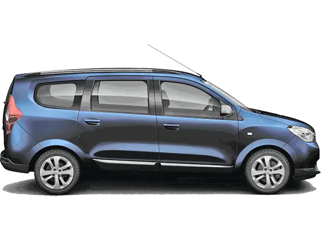 Blue Family Car