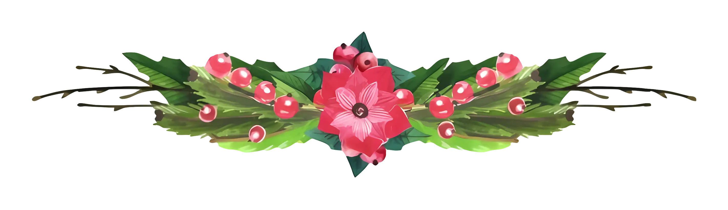 Floral Border Decoration