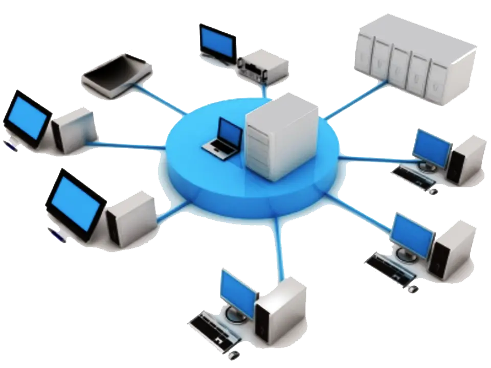 Networked Computers in a Digital System