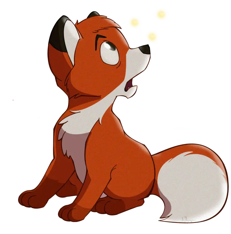 Adorable Cartoon Fox Illustration