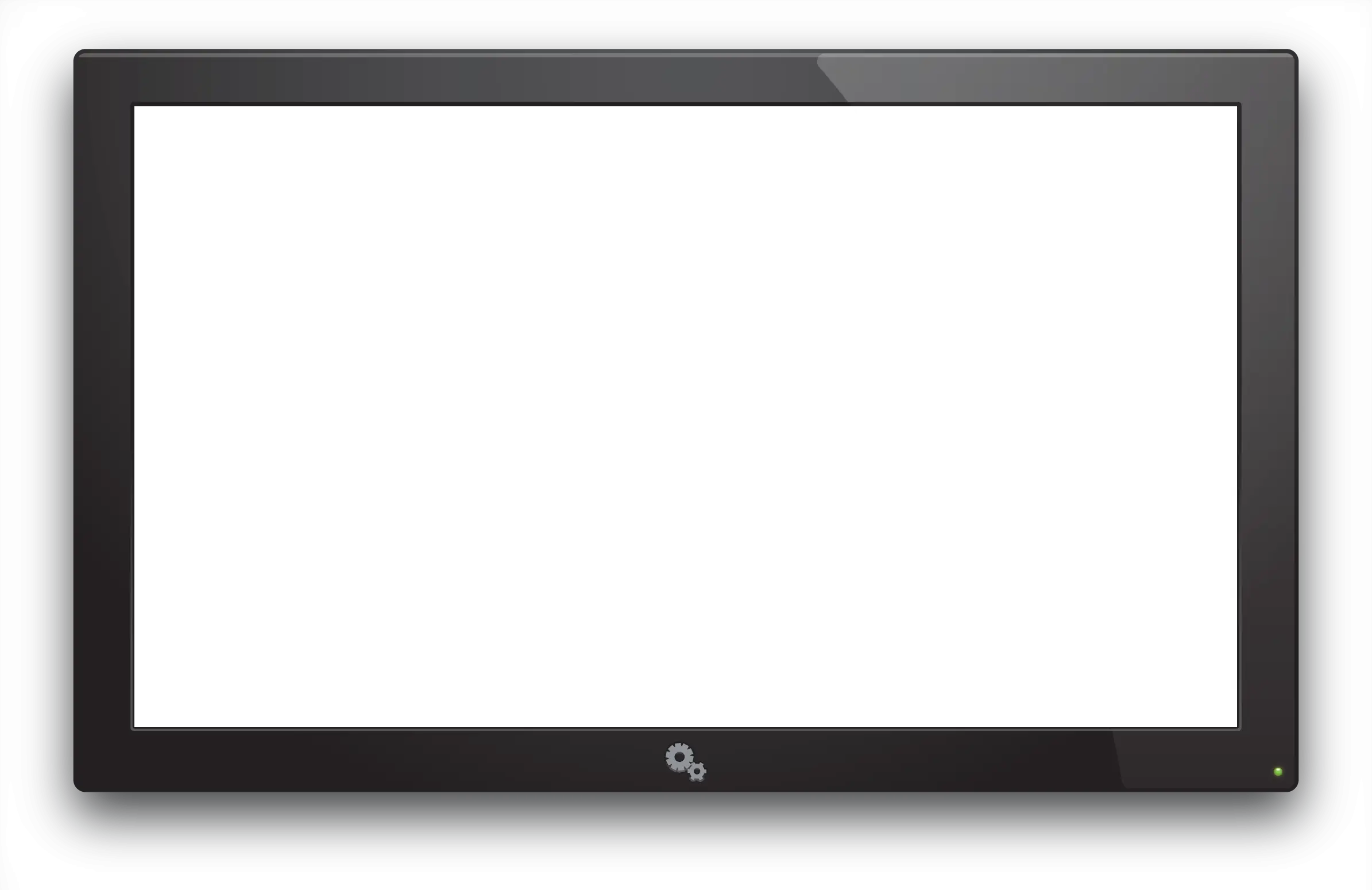 Modern Flat-screen TV